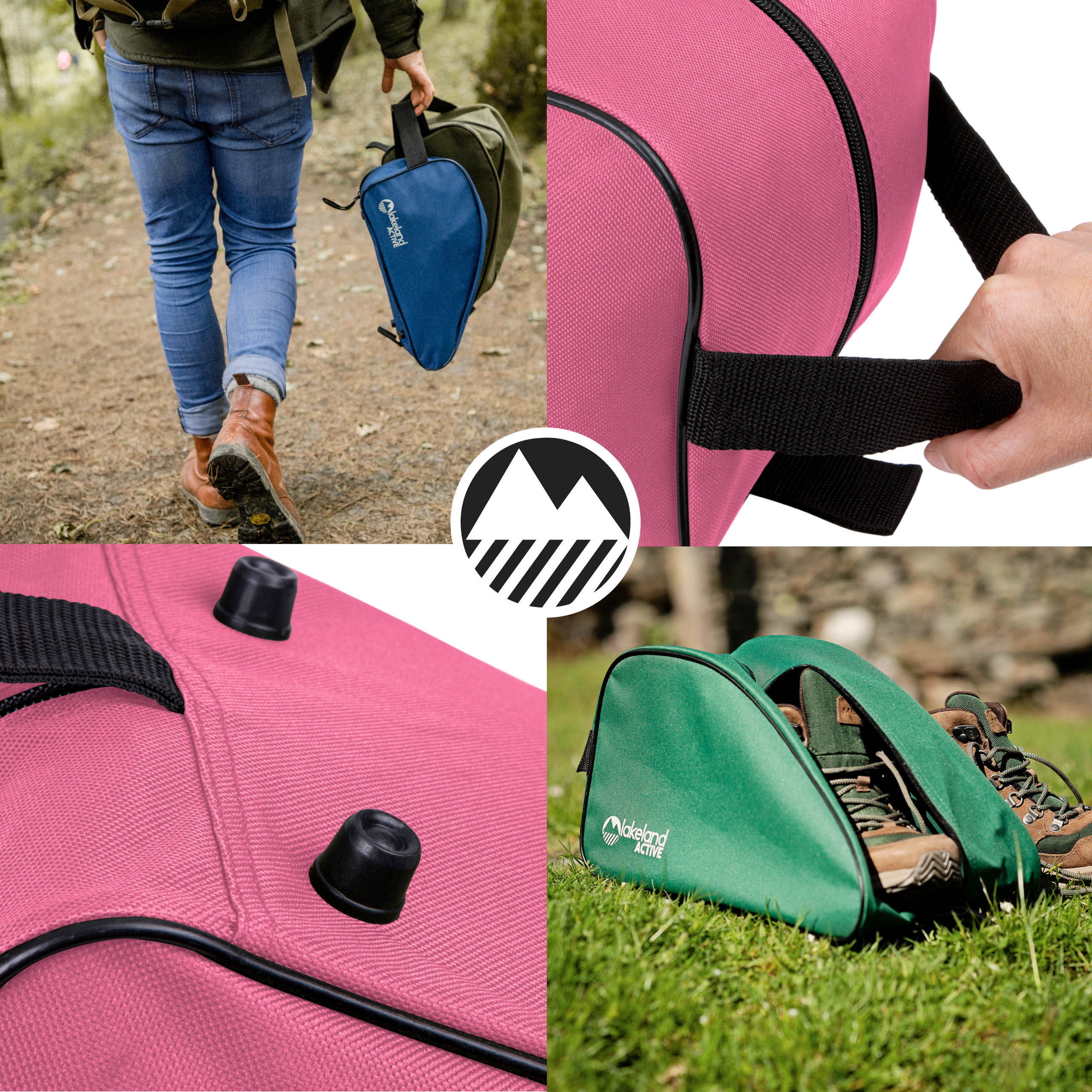 Waterproof Boot Bag for Women & Men - Durable & Lightweight Hiking Shoe Storage - Perfect for Travel, Camping & Outdoor Adventures