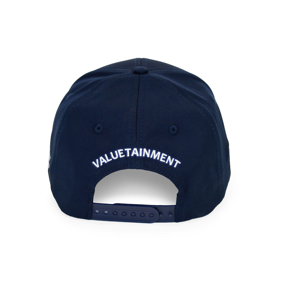 PBD Podcast Home Team Autographed Navy Snapback Hat - Official Merchandise for Fans - Perfect for Collectors, Sports Events & Daily Wear