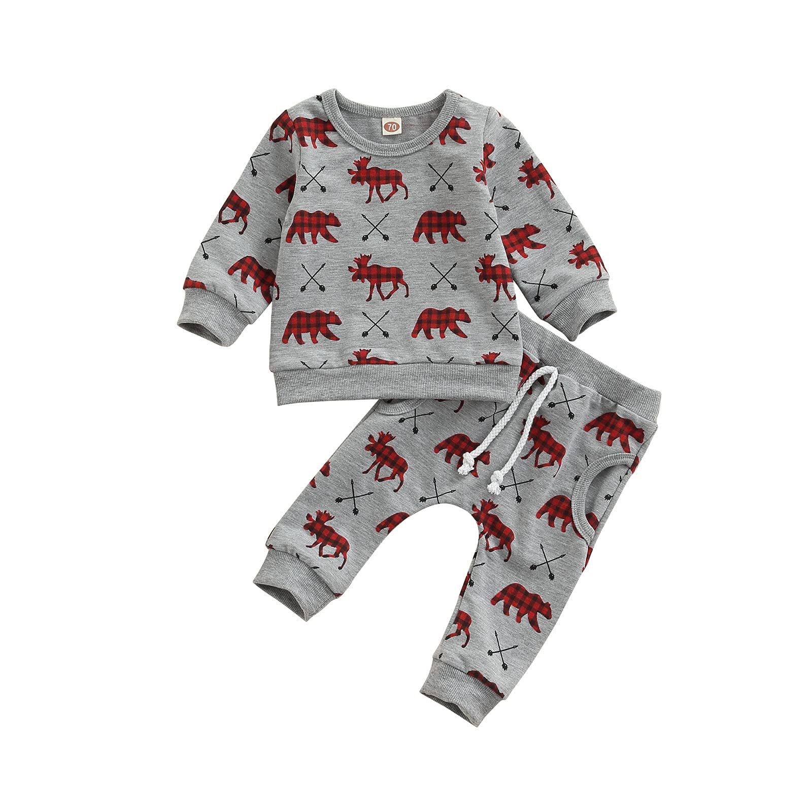 Halloween Baby Outfit - Pumpkin Shirts & Pants Set for Newborns & Toddlers | Cute Long Sleeve Sweatshirts for Boys & Girls | Perfect for Trick-or-Treating & Fall Photoshoots