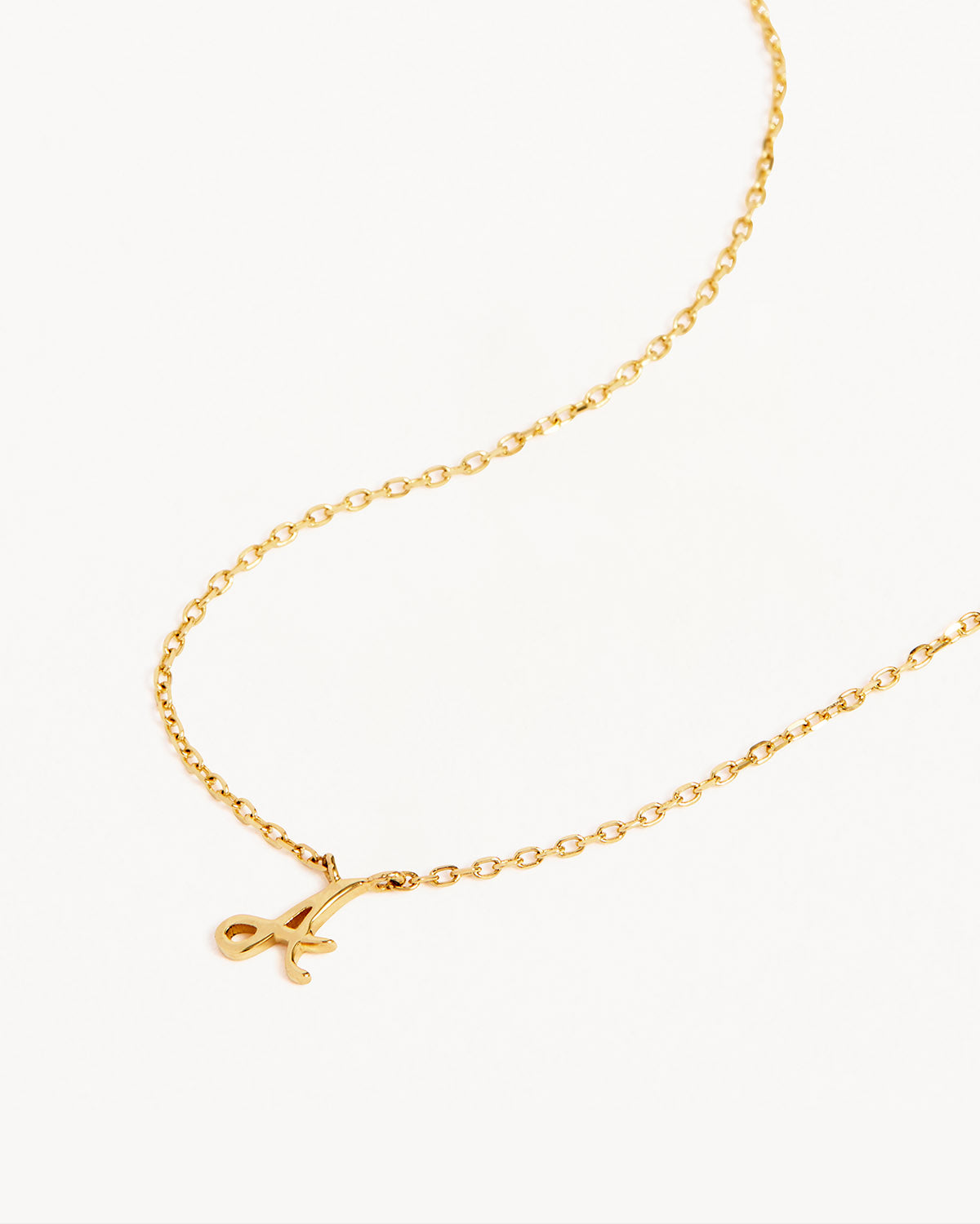 14K Solid Gold Love Letter Necklace for Women - Personalized Romantic Jewelry Gift for Her - Perfect for Anniversaries, Valentine's Day & Special Occasions