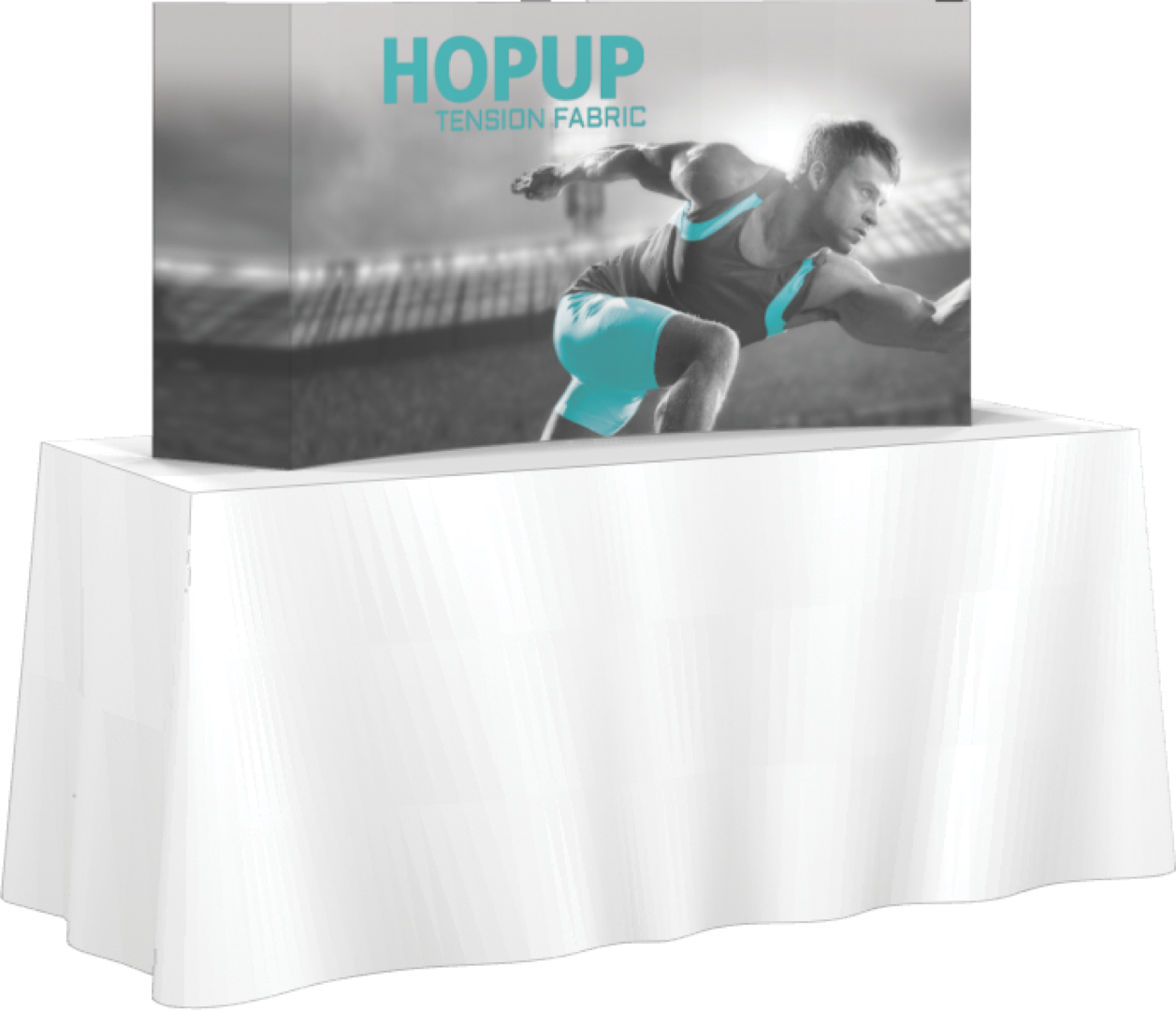 2-Pack HopUp Tension Fabric Displays - Premium Graphic Only Backdrop for Trade Shows, Events & Retail Displays - Perfect for Branding, Exhibitions & Store Promotions