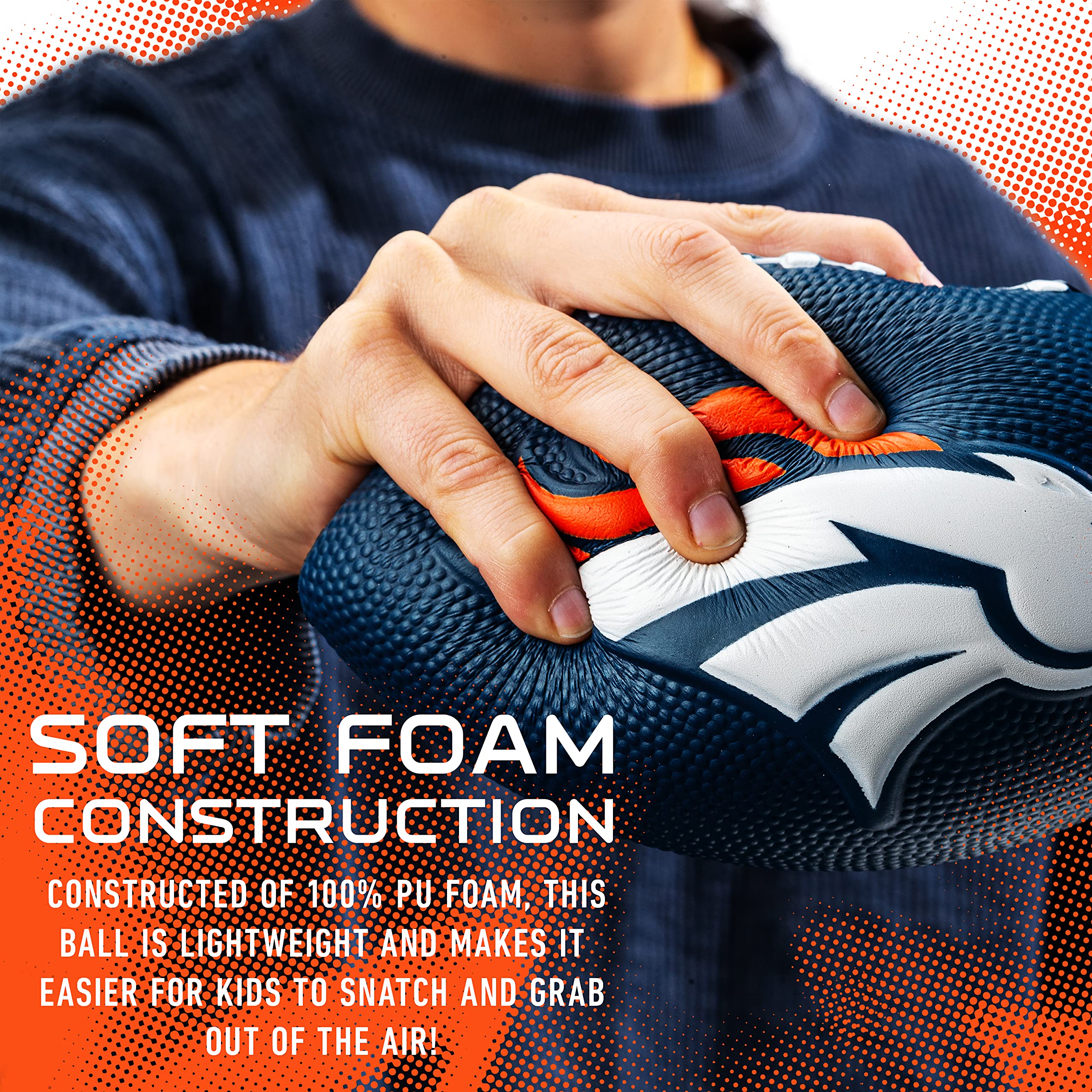 Franklin Sports Youth NFL Football Set - 8.5
