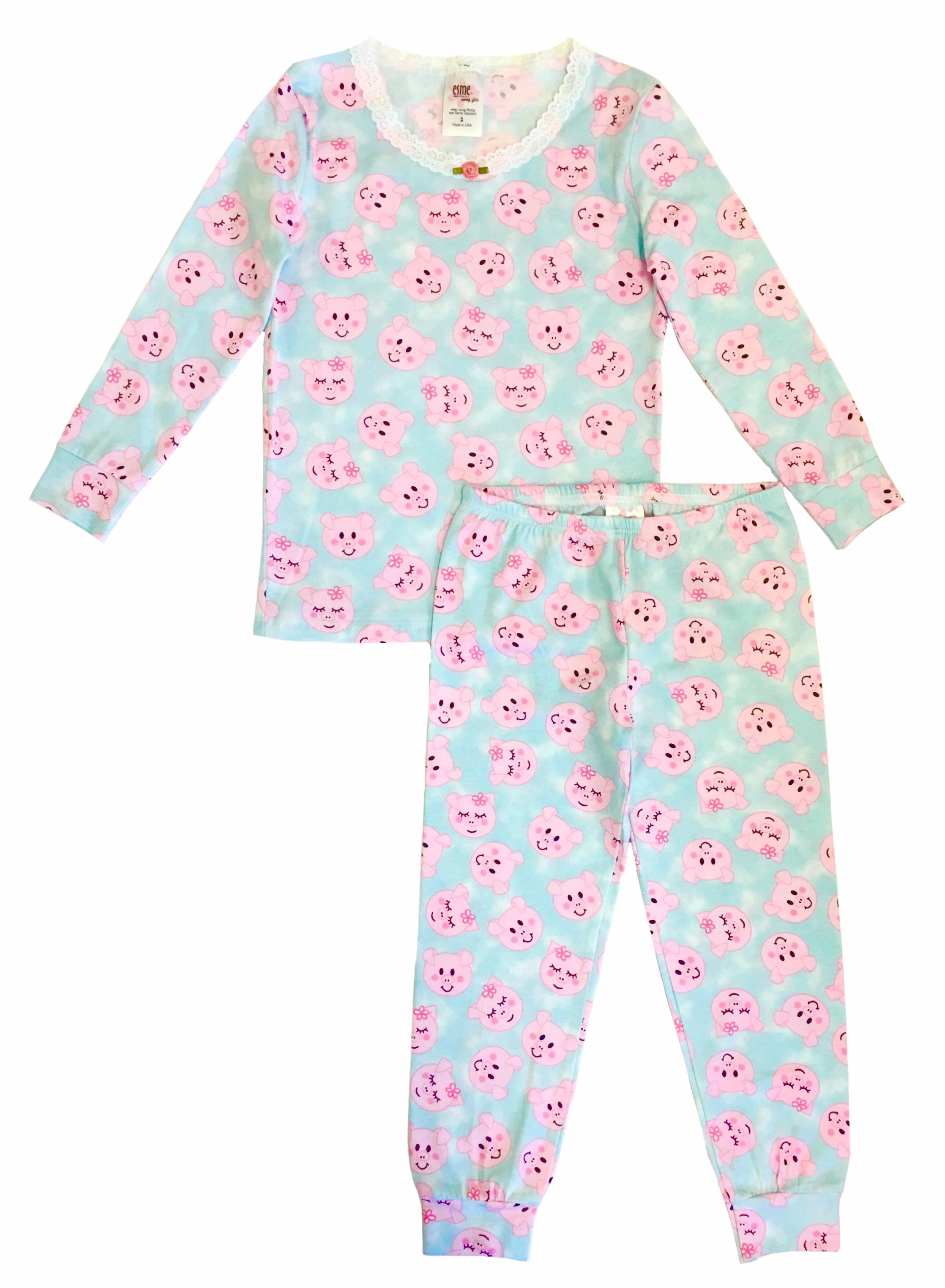 Piggy Full Length Set - Cute Piggy Design Outfit for Women | Comfortable & Stylish Matching Set | Perfect for Casual Wear, Loungewear & Sleepwear