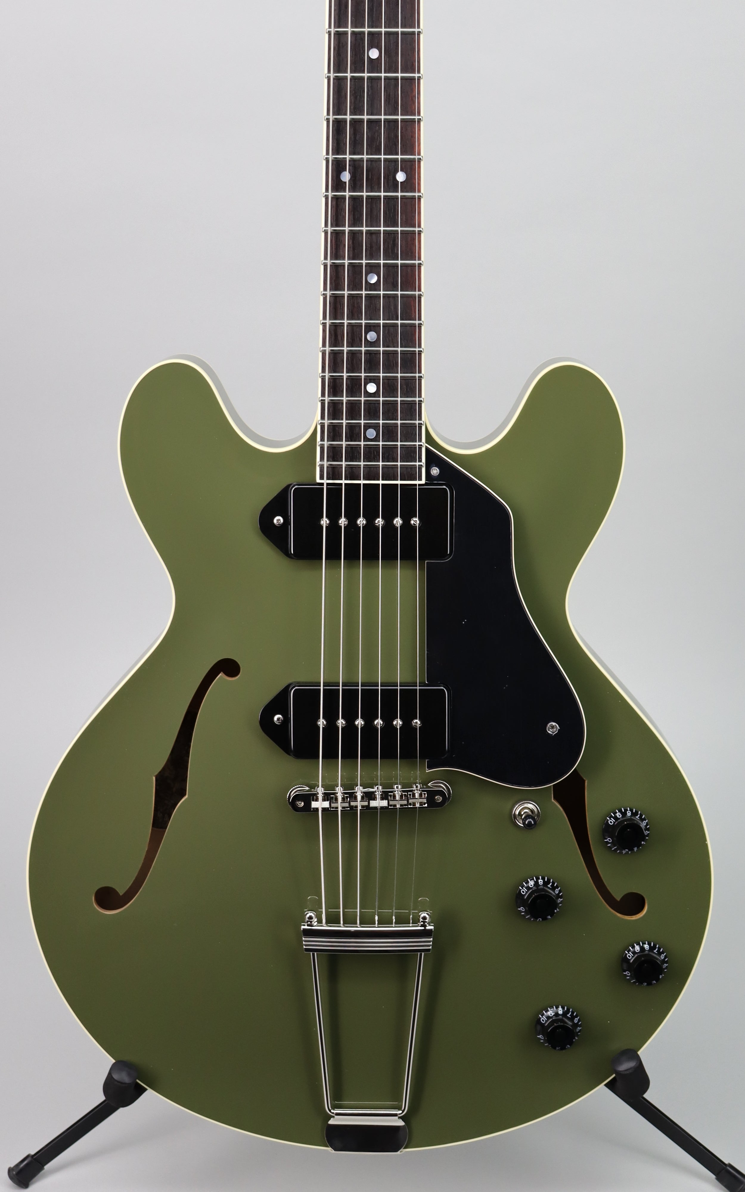 Collings I-30 LC Acoustic Guitar - Olive Drab Finish | Professional Grade Guitar for Performances, Recording & Home Practice