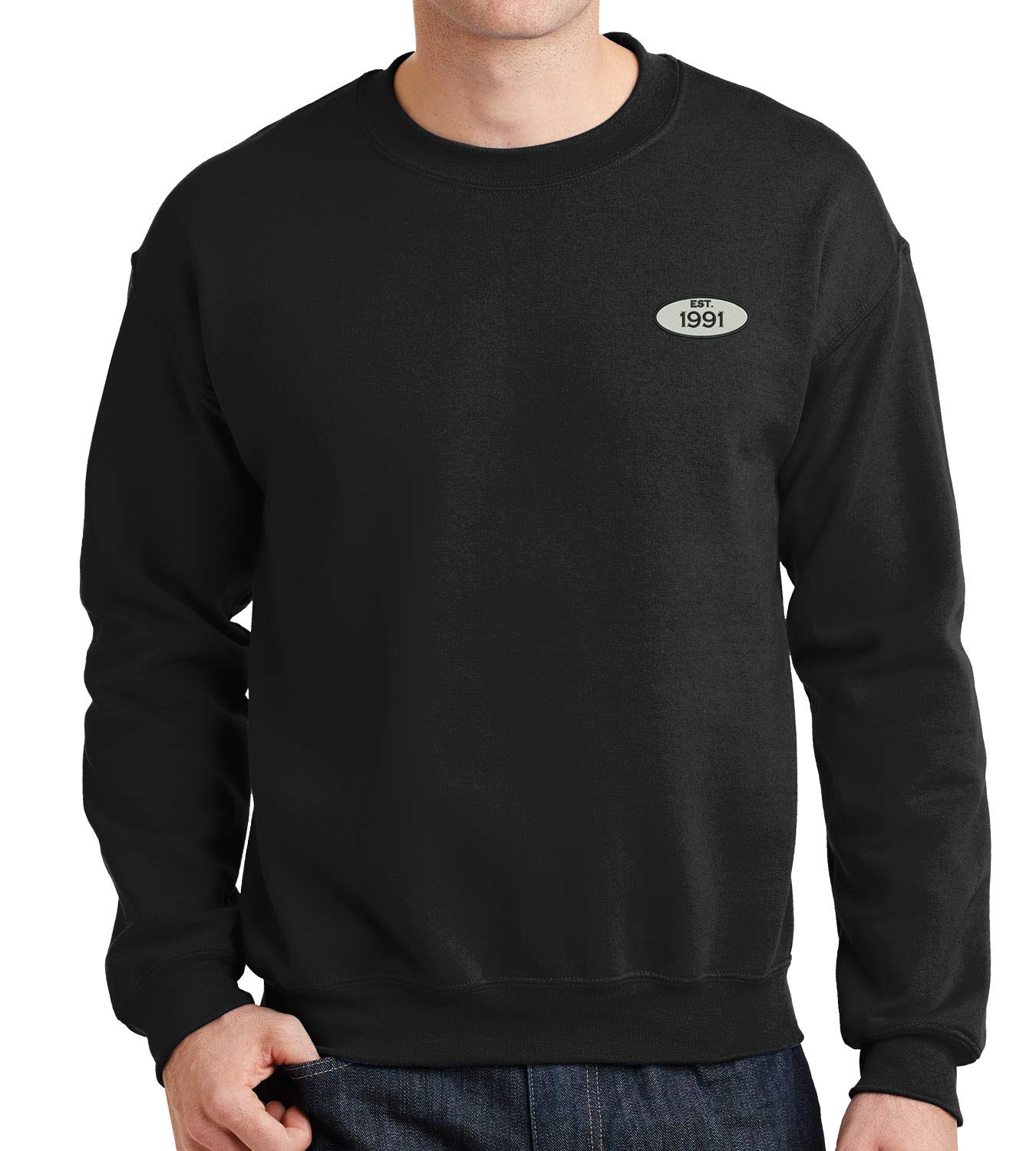 Trendy Men's Crewneck Sweatshirt - Comfortable Casual Pullover for Everyday Wear | Perfect for Gym, Lounge & Street Style Fashion