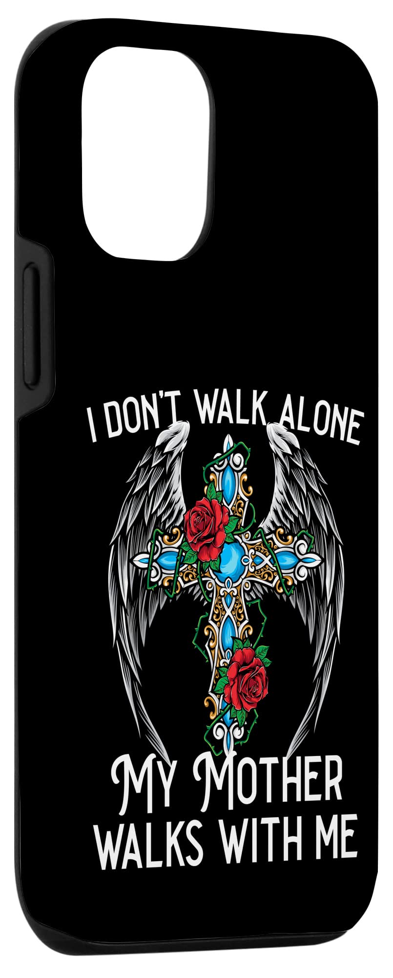 iPhone 12/12 Pro Memorial Case - In Loving Memory of Mom, Personalized Remembrance Phone Cover for Grieving & Healing - Perfect for Daily Use & Special Occasions