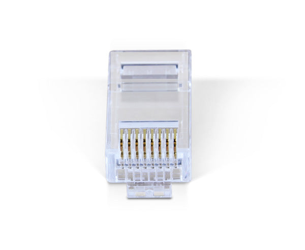 Slim CAT6 RJ45 Ethernet Connector - Under 3.9mm OD for Network Cables | Ideal for Home, Office & Data Center Wiring