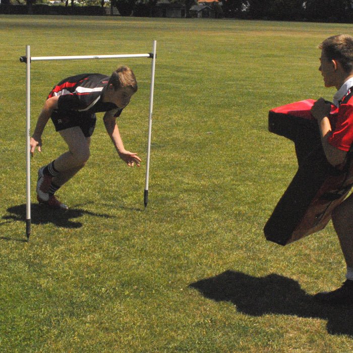 R80 Rugby Tackle Height Training Set - Hard Surface Practice Equipment for Rugby Drills & Skills Development | Perfect for Team Training, Solo Practice & Match Preparation