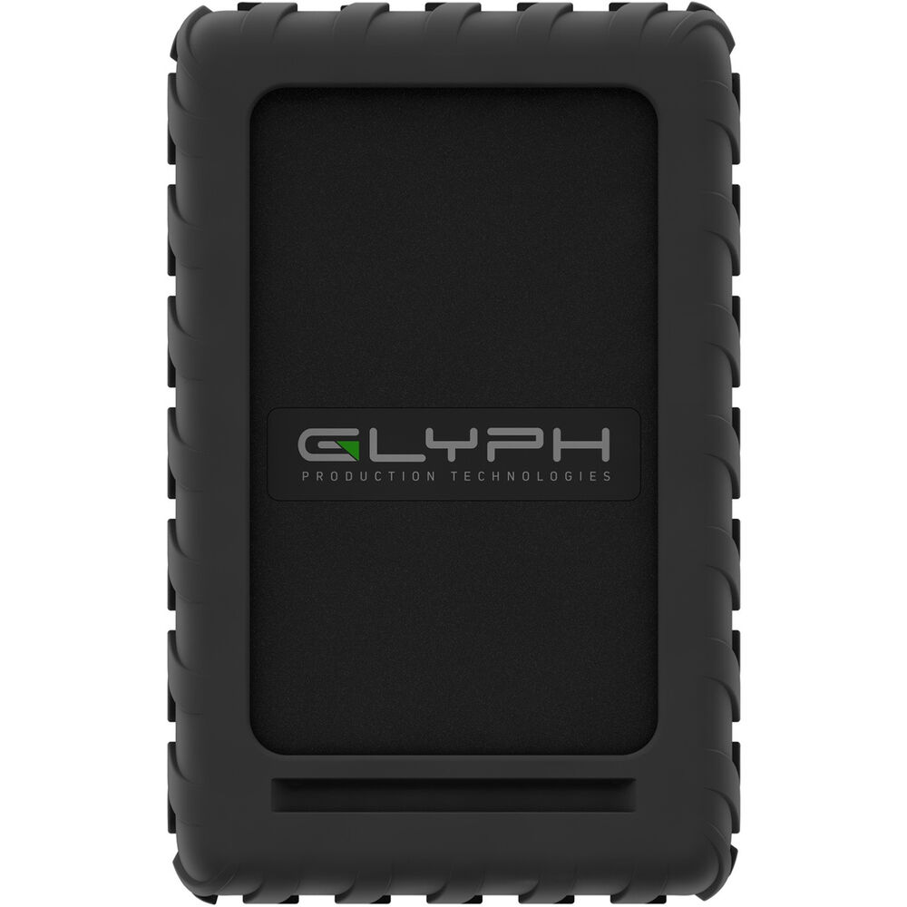 Glyph Technologies 16TB Blackbox Plus USB-C 3.2 Gen 2 Rugged Portable External SSD - High-Speed Storage for 4K Video Editing, Gaming & Data Backup