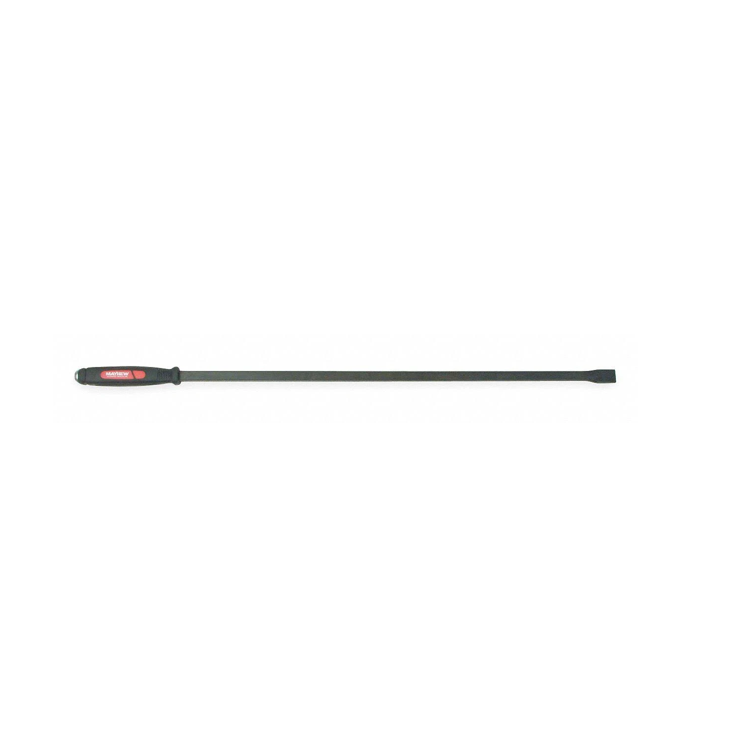 Mayhew 14107 36-Inch Red Straight Dominator Pry Bar - Heavy Duty Demolition Tool for Construction, Auto Repair & Home Improvement Projects