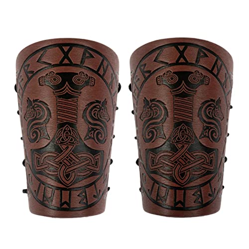 Brown - Viking Bracers