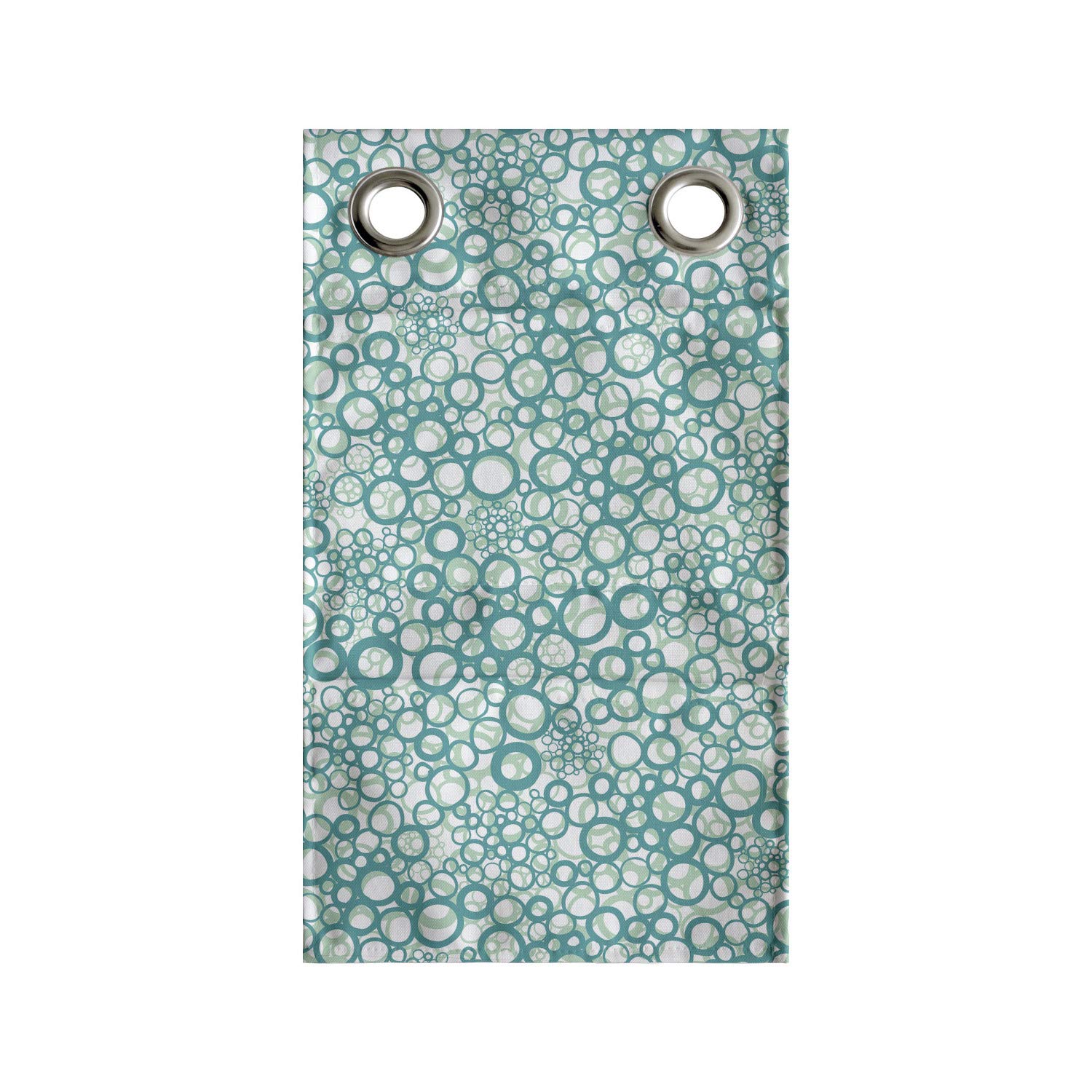 Ambesonne Abstract Hanging Pocket Organizer - Rhythmic Spring Bubbles Design on Plain Background, 9