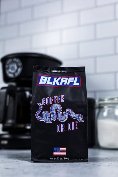 Black Rifle Coffee Company Coffee or Die Medium Roast Ground Coffee - 12 OZ Bag | Premium American Coffee for Home Brewing, Camping & Outdoor Adventures