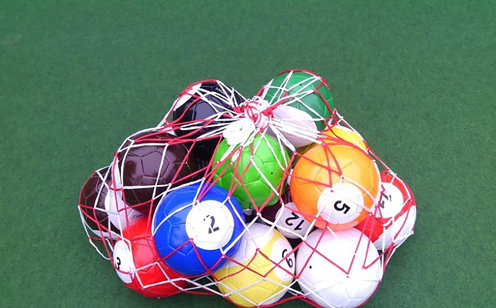 16-Piece Snooker Ball Set - Premium Billiards & Soccer Table Game Balls - Durable Inflatable Pool Balls for Indoor/Outdoor Sports, Parties, and Family Game Nights