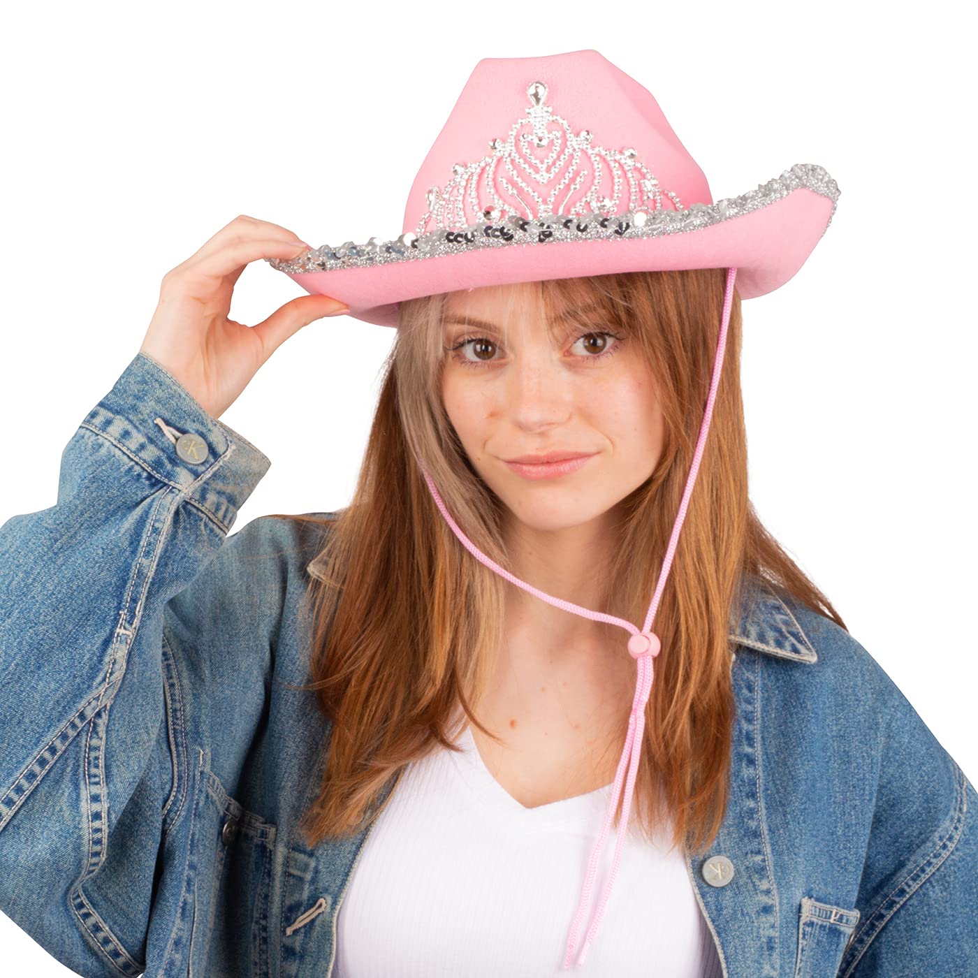 Funny Cowgirl Party Hats for Women - Western Cowboy Princess Hats | Perfect for Birthday Parties, Bachelorette Events & Country Themed Celebrations