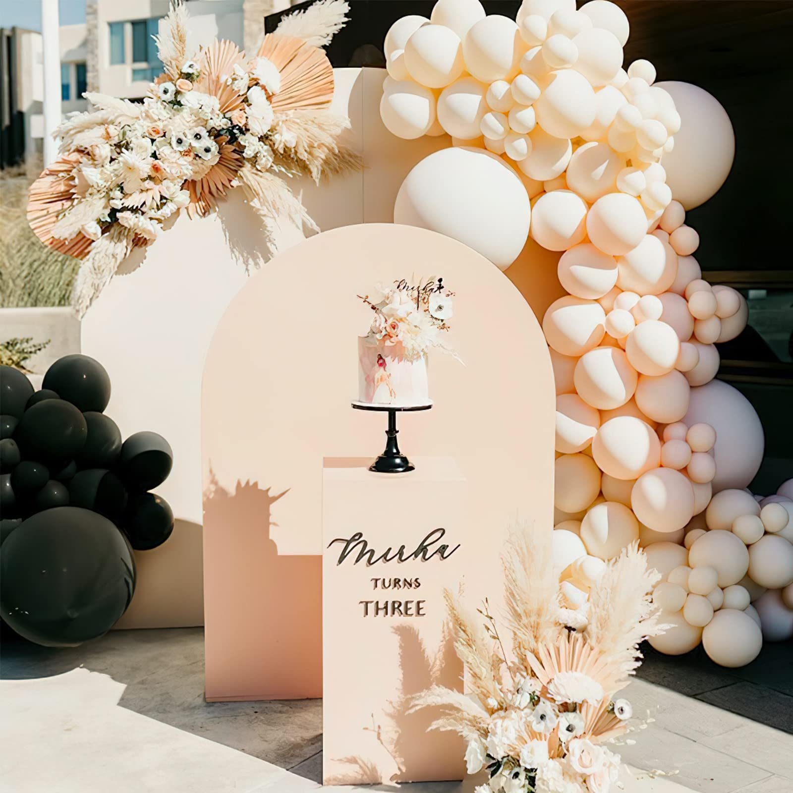 50 Pack 5 Inch Nude Balloons - Boho Apricot & Beige Balloons for Party Decor, Balloon Garland & Arch | Perfect for Birthday Parties, Baby Showers & Wedding Decorations | Elegant Neutral Balloons for Home & Event Decor