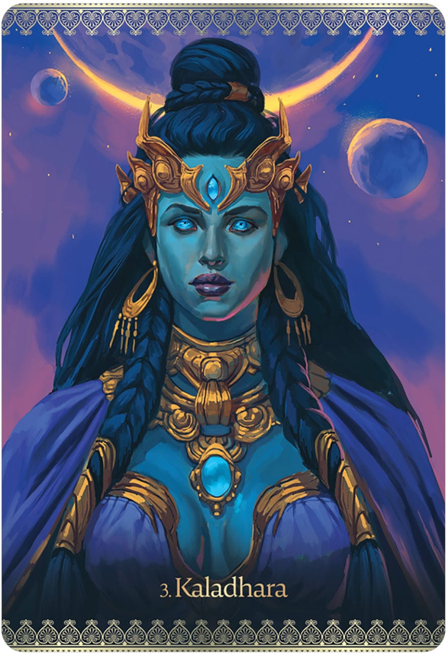 Kali Oracle - Premium Oracle Deck for Spiritual Guidance, Divination & Self-Discovery | Perfect for Tarot Readings, Meditation & Personal Growth (78 Cards with Guidebook)