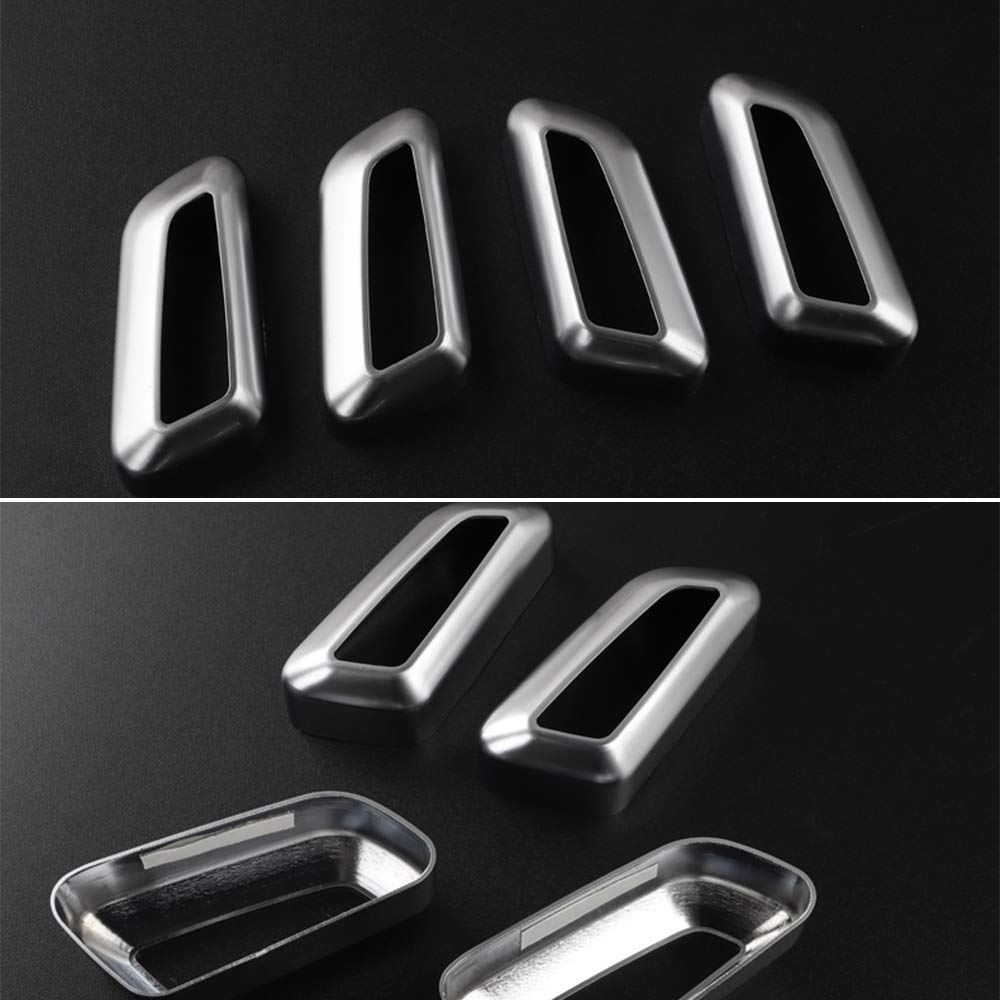 ABS Seat Button Cover for Touareg 2011-2022 - 4pcs Set Car Interior Protector - Perfect for Car Styling & Protection