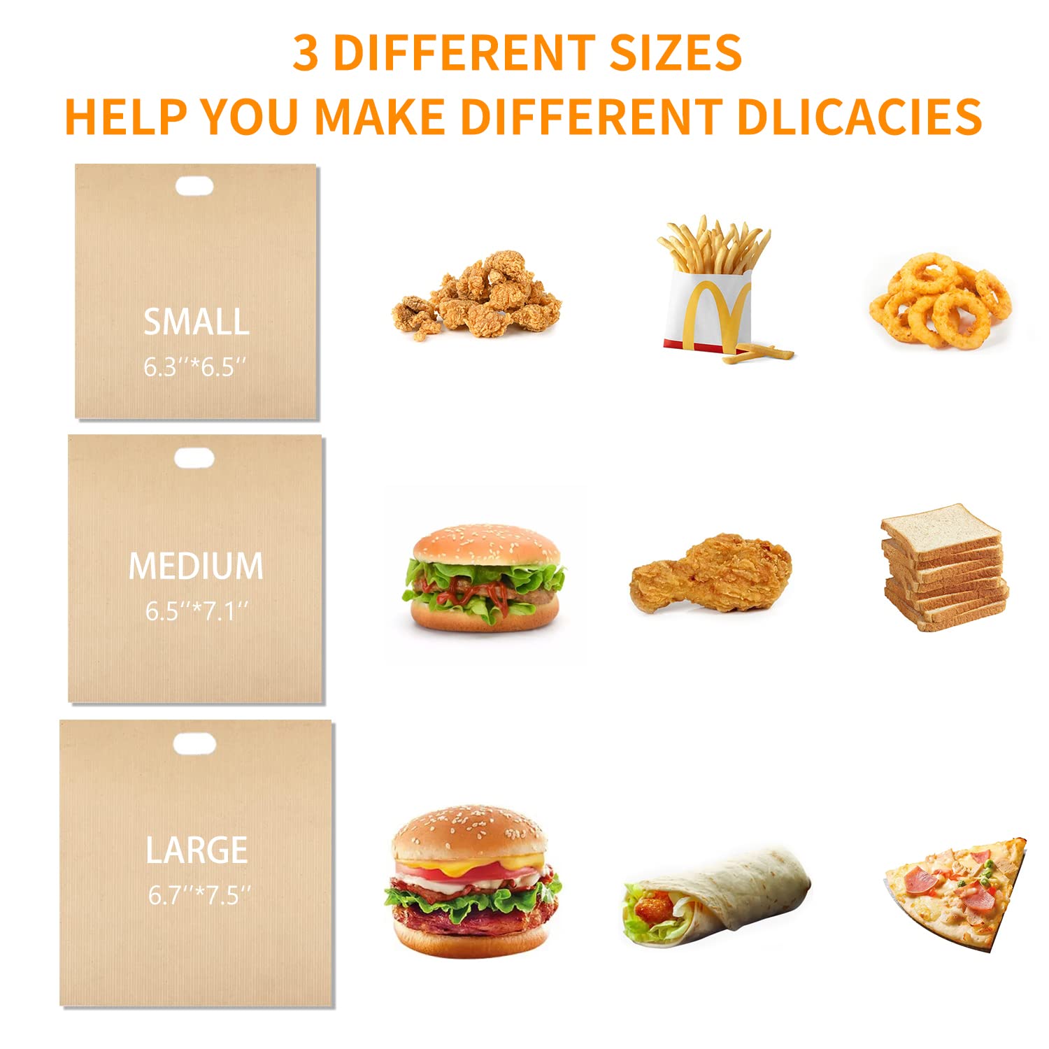 8 Pack Nonstick Reusable Toaster Bags - Easy Clean for Grilled Cheese, Toast, Bread & Snacks | Perfect for Breakfast, School Lunches & Quick Meals