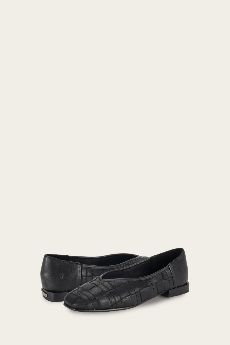 Claire Woven Flat Shoes - Comfortable & Stylish Women's Loafers | Perfect for Work, Casual Outfits & Travel