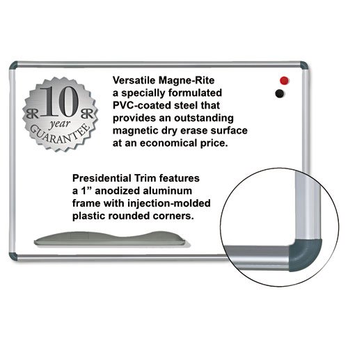 Best-Rite Magne-Rite Magnetic Dry Erase Board 36