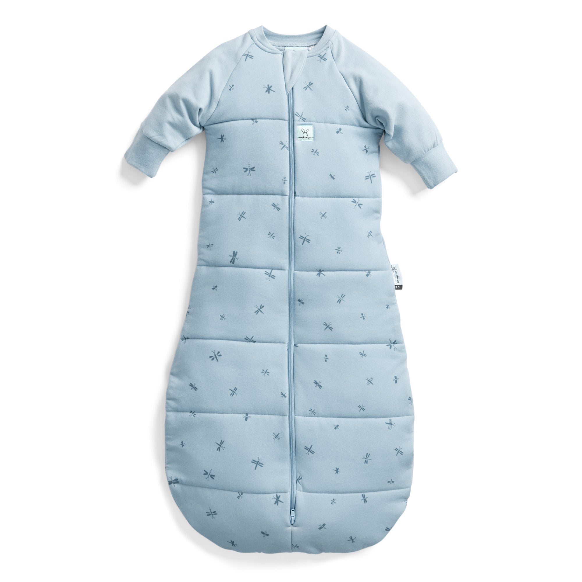 ErgoPouch TOG 2.5 Long Sleeve Baby Sleeping Bag with Dragonfly Print - Perfect for Nursery, Daycare & Overnight Sleep