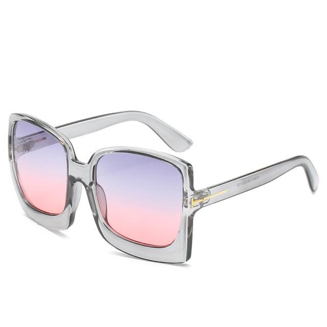 Higodoy Mode Oversized Sunglasses for Women - UV Protection Fashion Shades - Perfect for Beach, Driving & Outdoor Activities