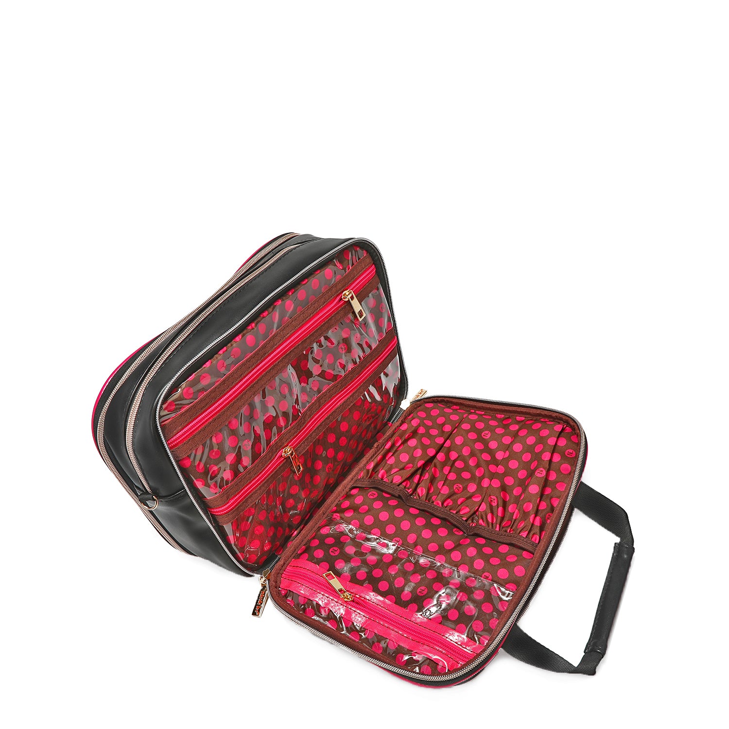HANA Cosmetic Bag for Women - Waterproof Makeup Pouch Travel Organizer - Perfect for Travel, Gym, and Everyday Use