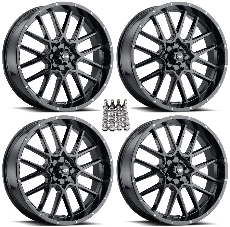 ITP Hurricane ATV Wheels - Gloss Black 18
