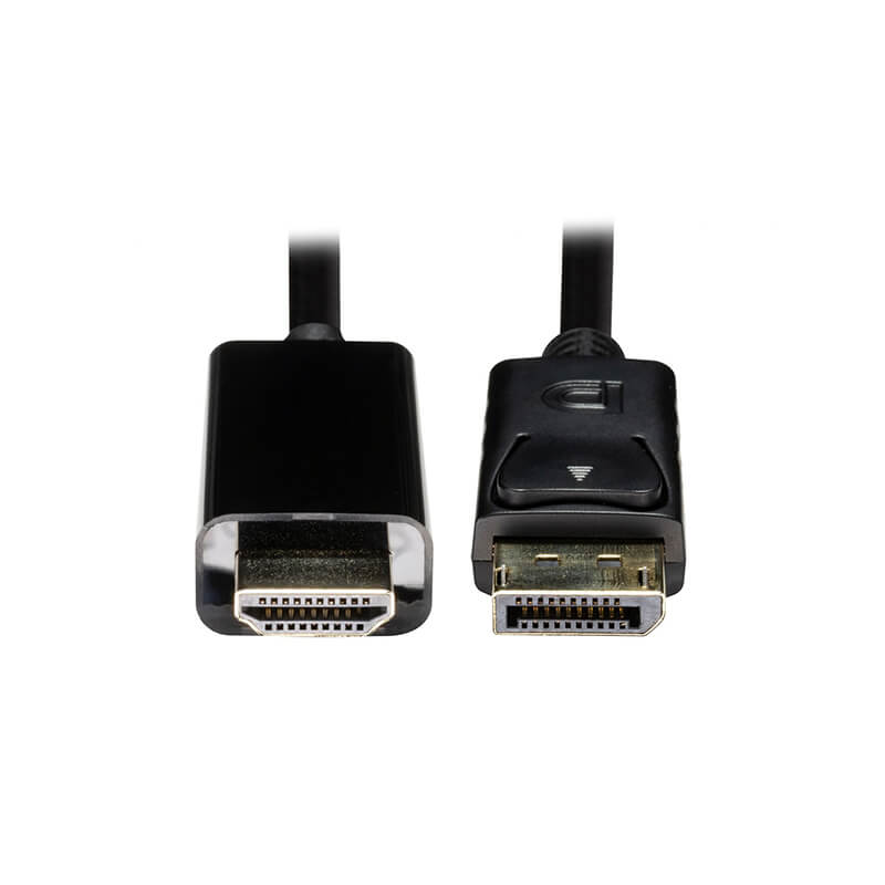 Dynamix DisplayPort 1.2 to HDMI 1.4 Cable 3M (10ft) - 4K Video & Audio Adapter for PC, Laptop, Monitor, TV - Perfect for Gaming, Home Theater & Office Setup