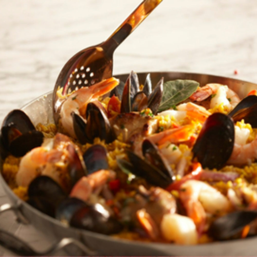 All-Clad 13-Inch Stainless Steel Slotted Basting Spoon - Perfect for Cooking, Basting, and Serving Soups, Sauces & More