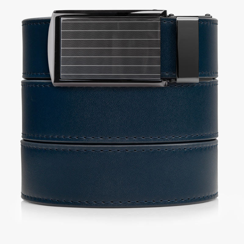 Custom Navy Blue Belt for Men - Stylish & Durable Leather Belt for Casual & Formal Wear | Perfect for Office, Wedding & Everyday Outfits