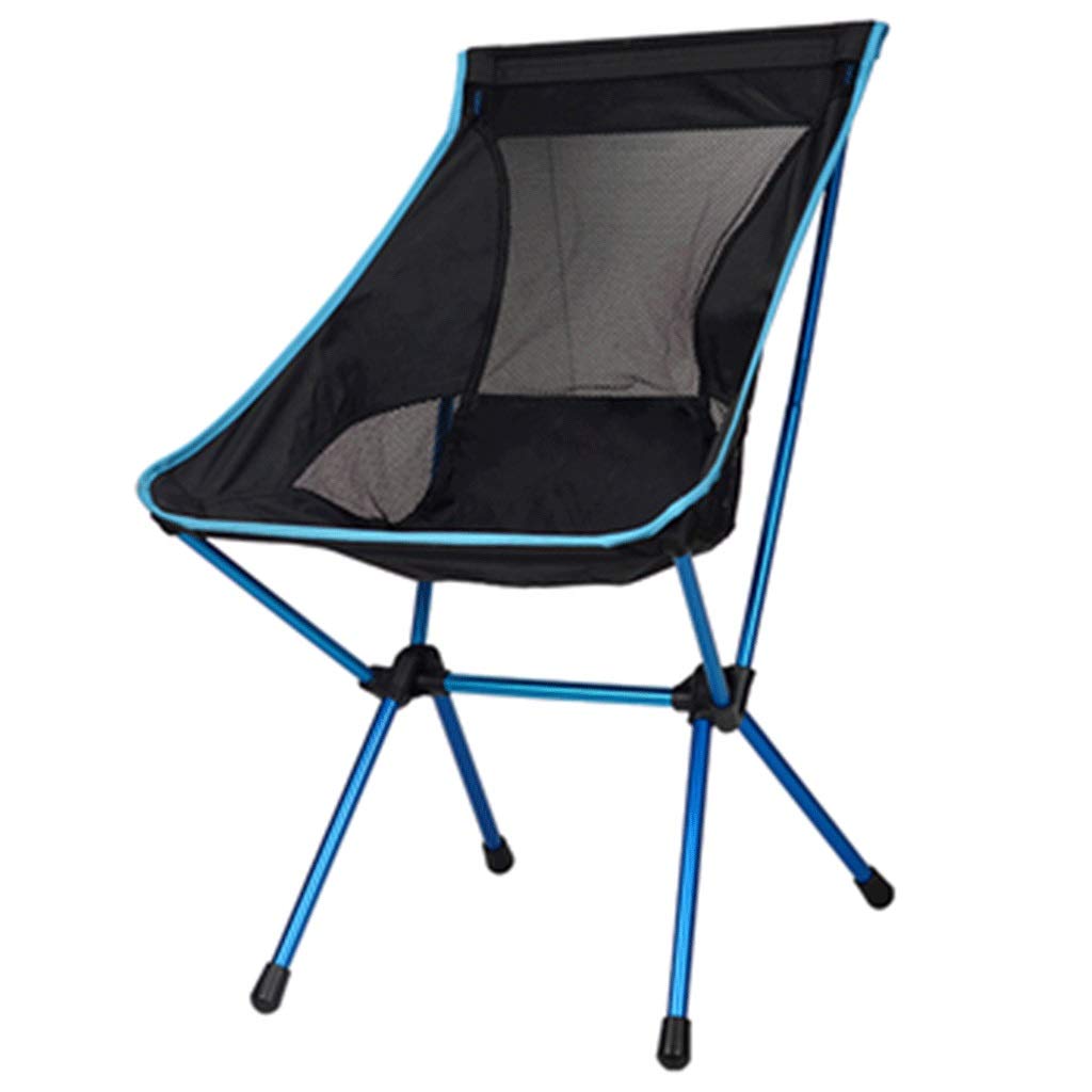 Ultra-Lightweight Aluminum Folding Camping Chair - Portable Outdoor Moon Chair for Camping, Fishing, Picnics, BBQ & Beach (484×88×86cm) - Perfect for Backyard Relaxation, Tailgating & Outdoor Adventures (Color A)