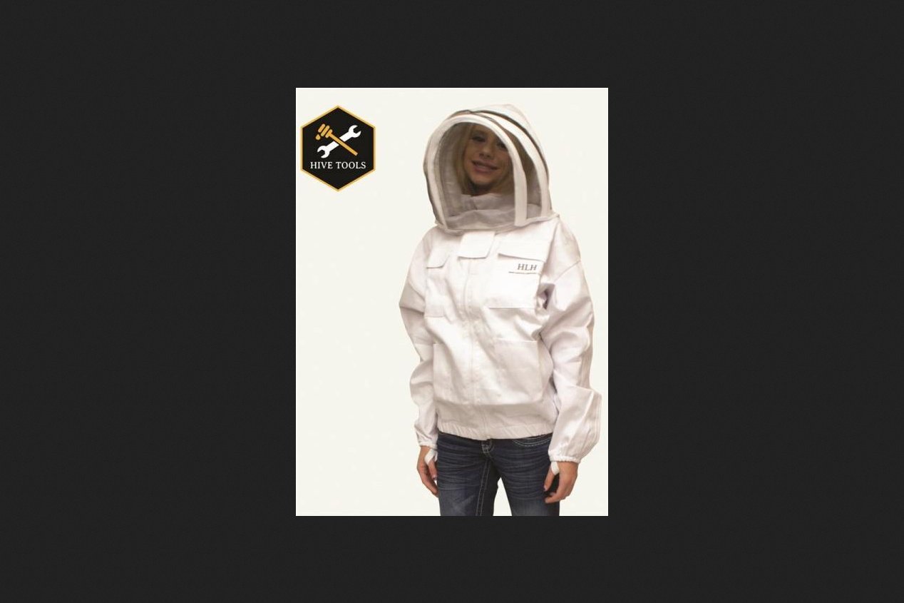 Harvest Lane CLOTHSJS-102 Beekeeper Jackets for Adults - Small Size, Durable & Protective Beekeeping Gear for Outdoor Activities