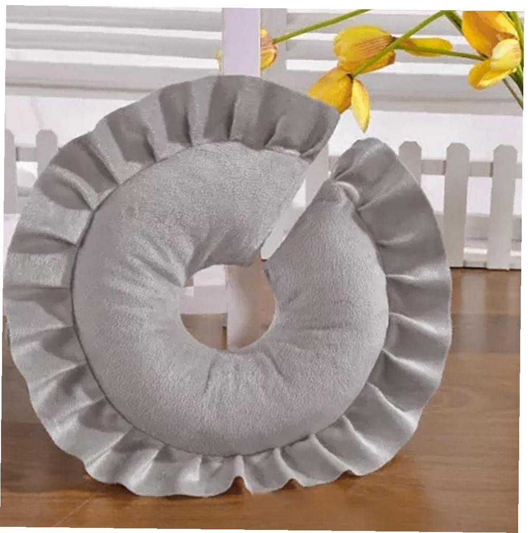**Spa Face Massage Pillow with Removable Cover & Zipper - Soft Cushion for Relaxation, Skincare & Travel Comfort**