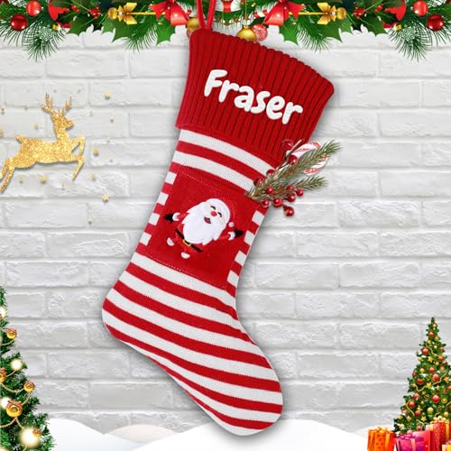 Red Santa Claus Socks-1pcs