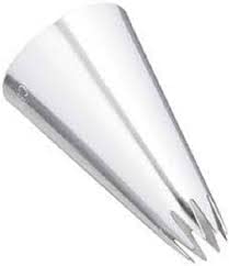 Premium Stainless Steel Open Star Icing Nozzle Piping Tip #22 - Professional Cake Decorating Tool for Cupcakes, Cookies & Pastry Designs | Baking Essentials for Home Bakers & Professional Chefs