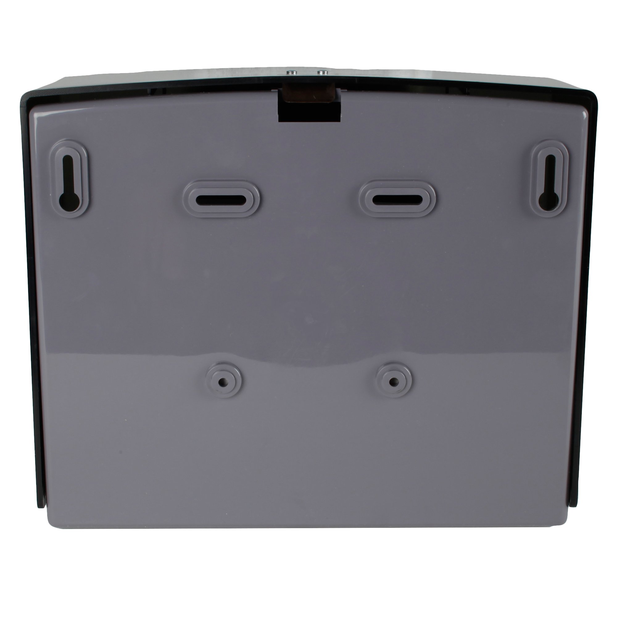 ScottFold Compact Paper Towel Dispenser (09215) - Small Black Countertop Towel Holder for Kitchen, Bathroom & Office | Space-Saving Design