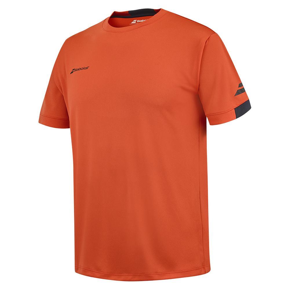Boys' Play Crew Neck Tennis Top - Breathable & Comfortable Athletic Shirt for Kids - Perfect for Tennis, Soccer & Outdoor Activities
