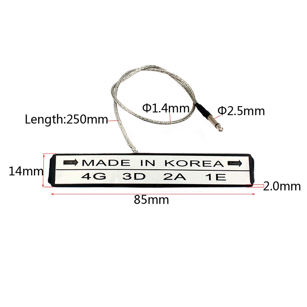 Piezo Pickup for Electric Cello - High-Quality Saddle Cello Fiddle Replacement Accessory - Perfect for Live Performances, Studio Recording & Traveling Musicians