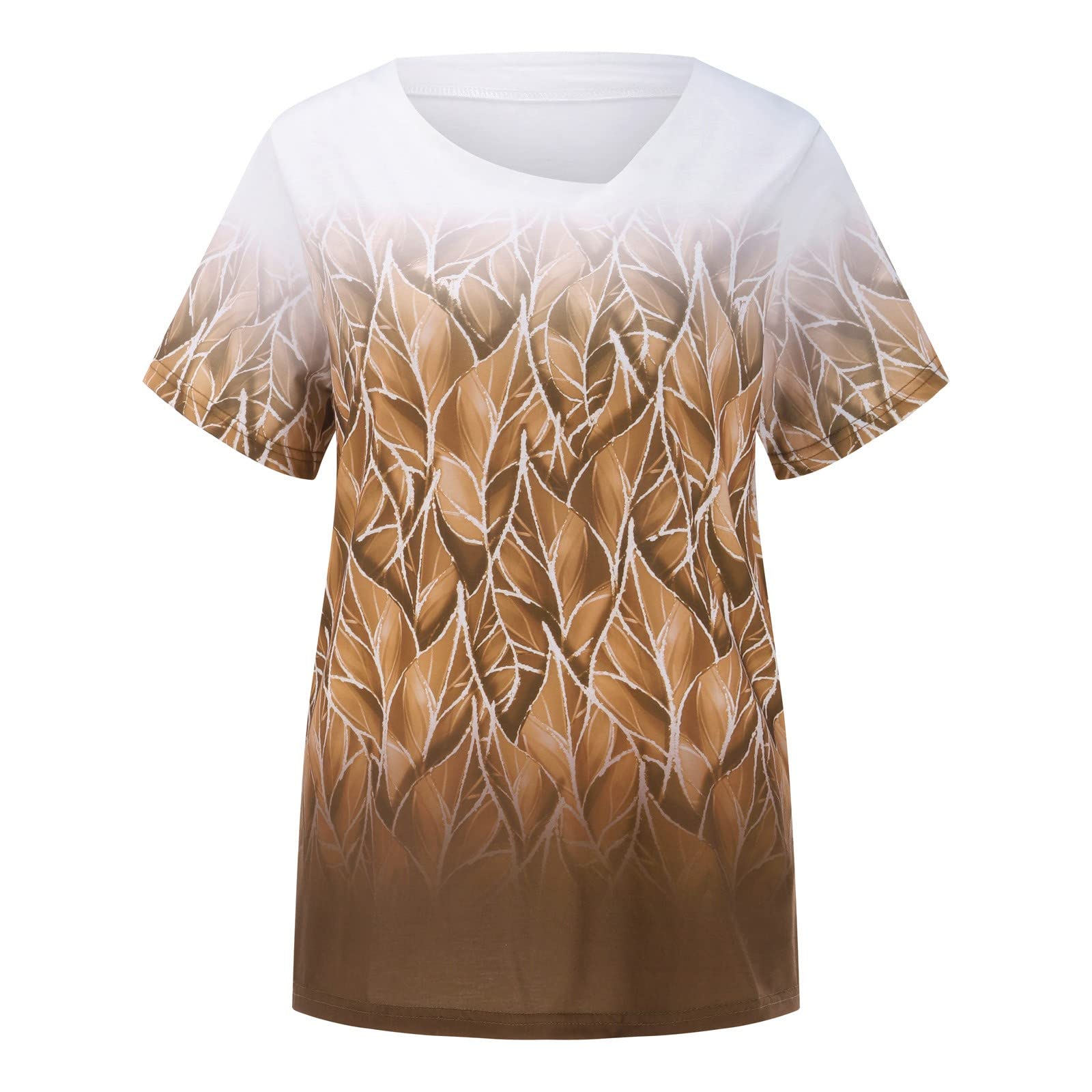 Women's Summer Tops - Casual Pleated Square Neck Blouse with Puff Sleeves | Loose Fit T-Shirt & Tee for Everyday Wear | Perfect for Beach, Office & Date Nights