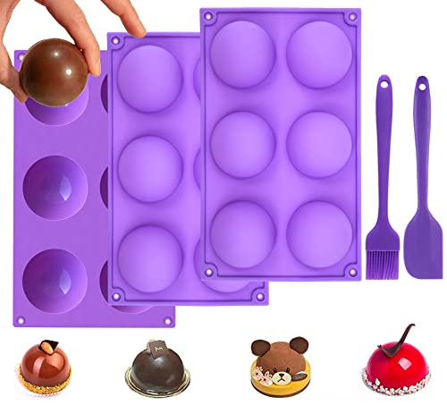 3Pcs Purple