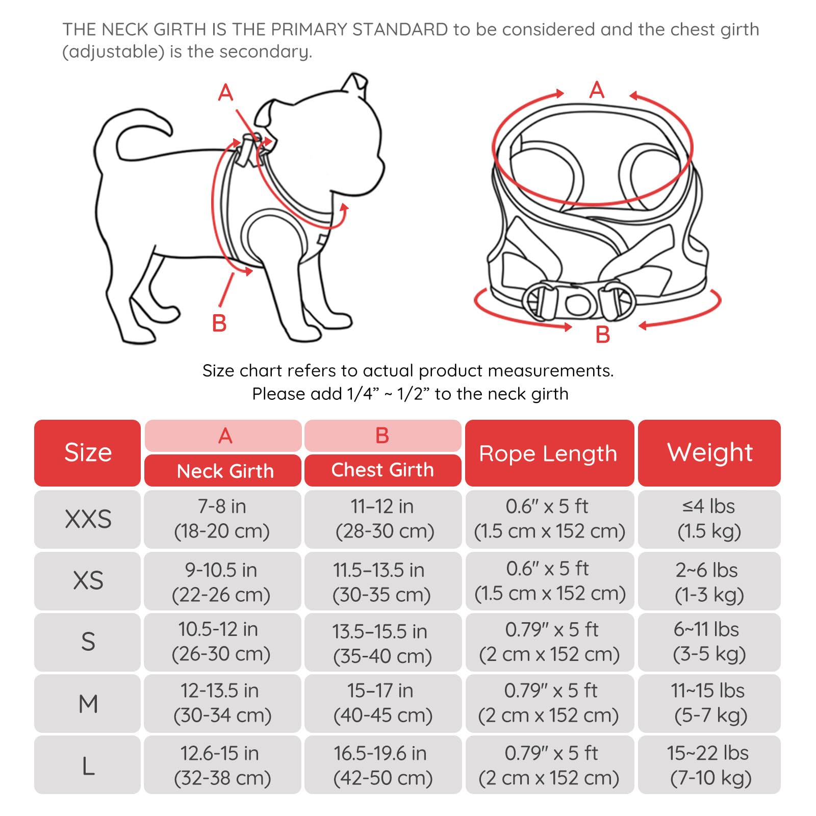 BELLA & PAL No-Pull Puppy Harness with Leash Set - Adjustable Step-in Dog Vest for Small & Extra Small Dogs - Comfortable Red Pet Harness for Walking & Training - Perfect for Daily Walks, Park Visits & Outdoor Adventures