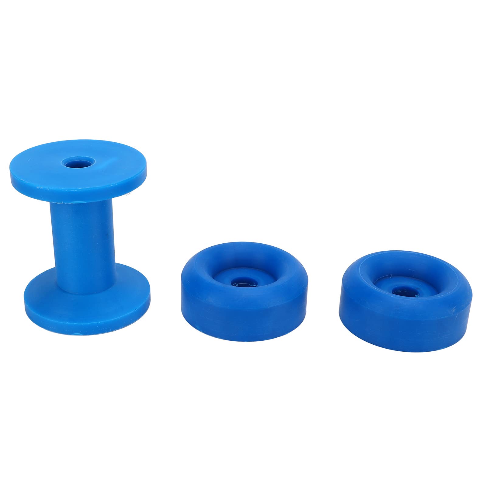 Professional PVC Bow Roller 3-Piece Set - Heavy Duty Demeras Keel Roller for Boat Trailers | Durable Marine-Grade Rollers for Smooth Launching & Loading
