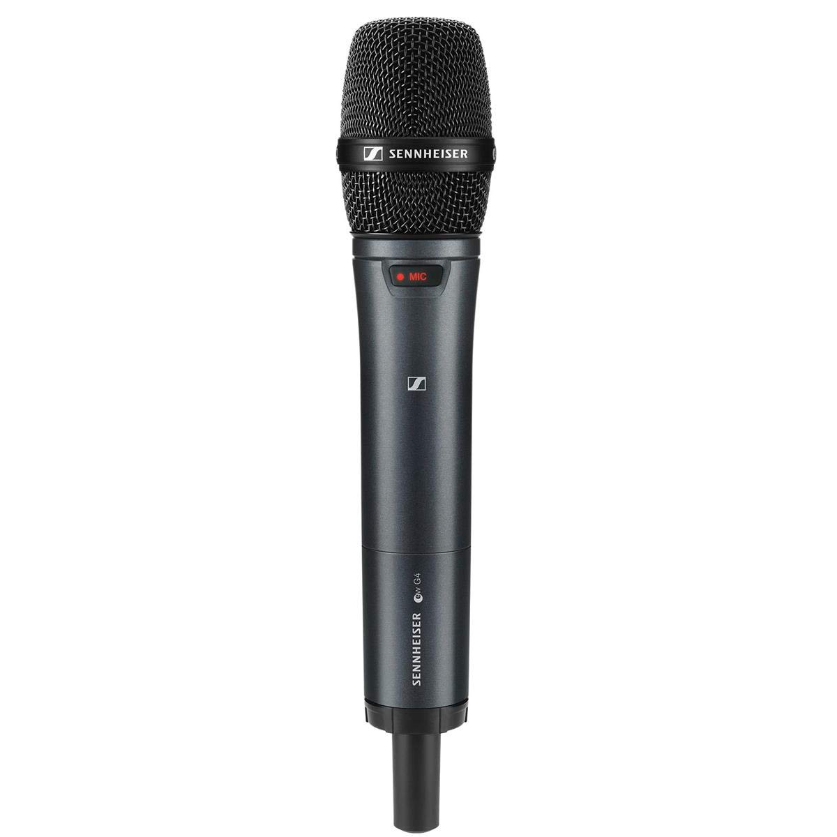 Sennheiser SKM 100 G4-S-A Professional Handheld Wireless Microphone Transmitter with Mute Switch - Black | Ideal for Live Performances, Broadcasting & Studio Recording