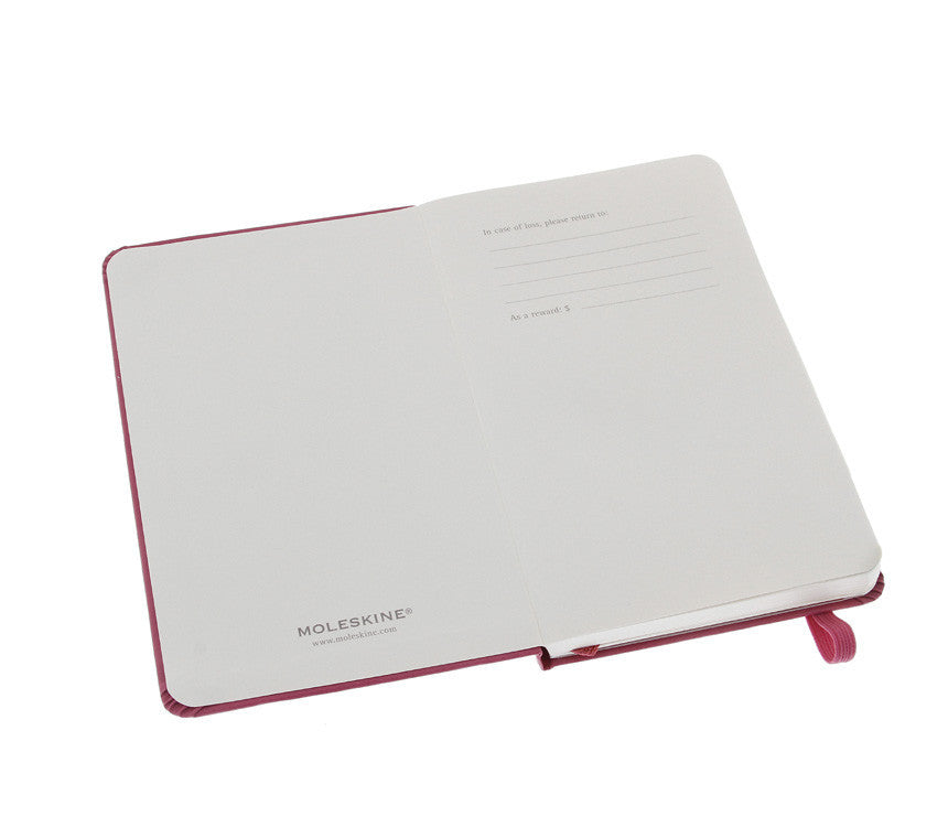Premium Moleskine Colored Plain Notebook - Extra Small Hard Cover Journal for Writing, Sketching & Note Taking - Perfect for Travel, School & Office Use