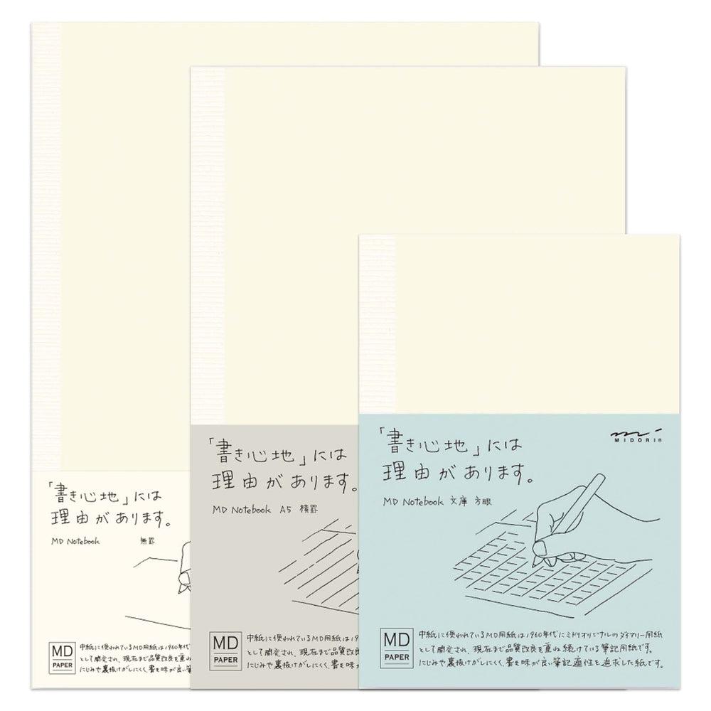 Premium MD Paper Notebook - A5 Size, 80 Sheets, Smooth Writing for School, Office & Journaling | Perfect for Note Taking, Sketching & Daily Planning
