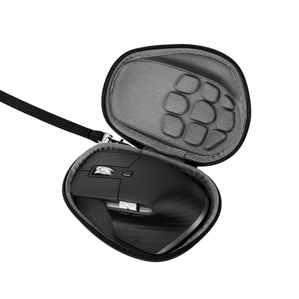 Tsadeer Gaming Mouse Travel Case - Shockproof & Waterproof Protective Pouch for Logitech MX Master 3/3S - Perfect for Business Trips, Office Commute & Gaming Accessories Storage