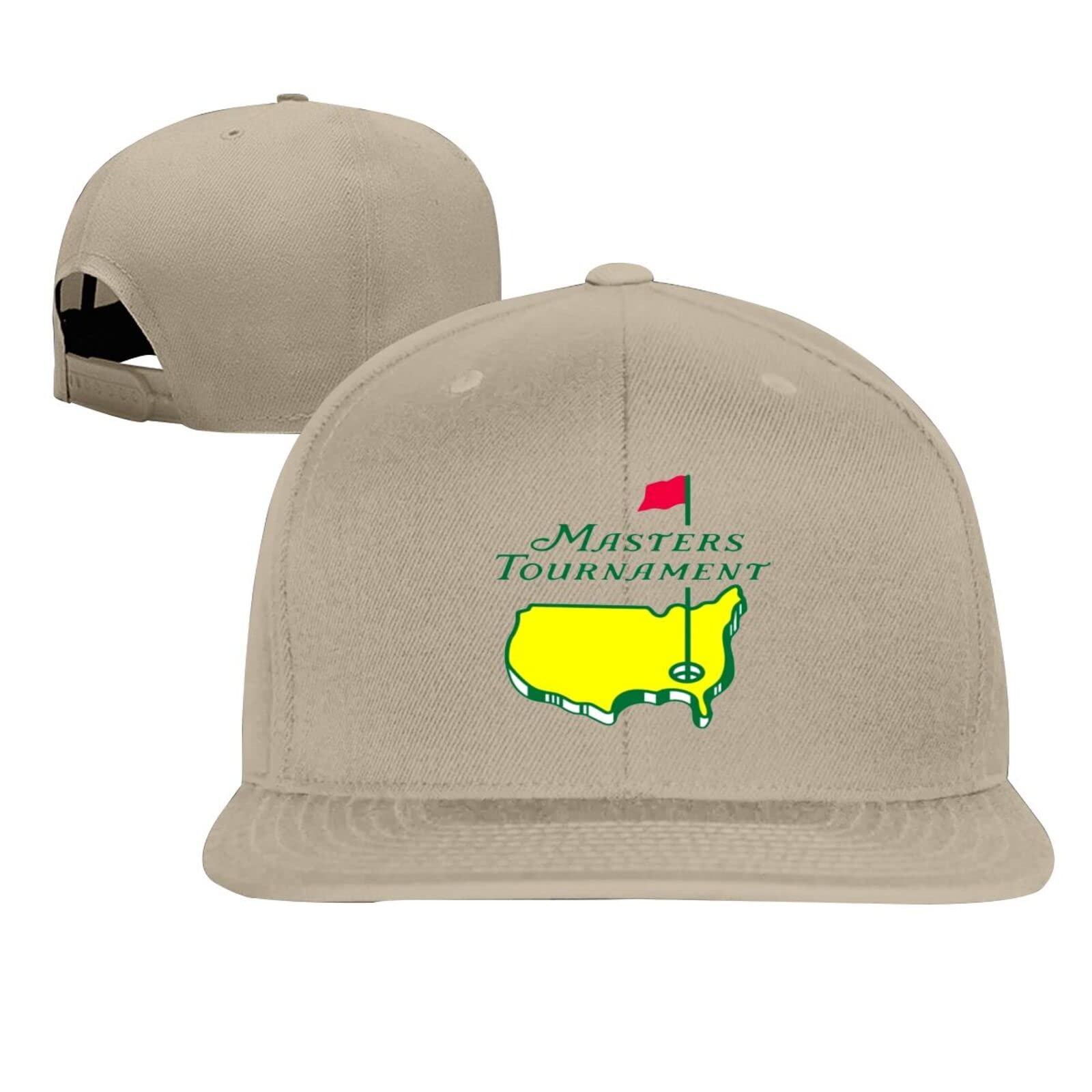 **Augusta National Golf Masters Tournament Unisex Adjustable Baseball Cap - Straight Brim Hat for Men & Women - Perfect for Golf, Sports & Outdoor Activities**