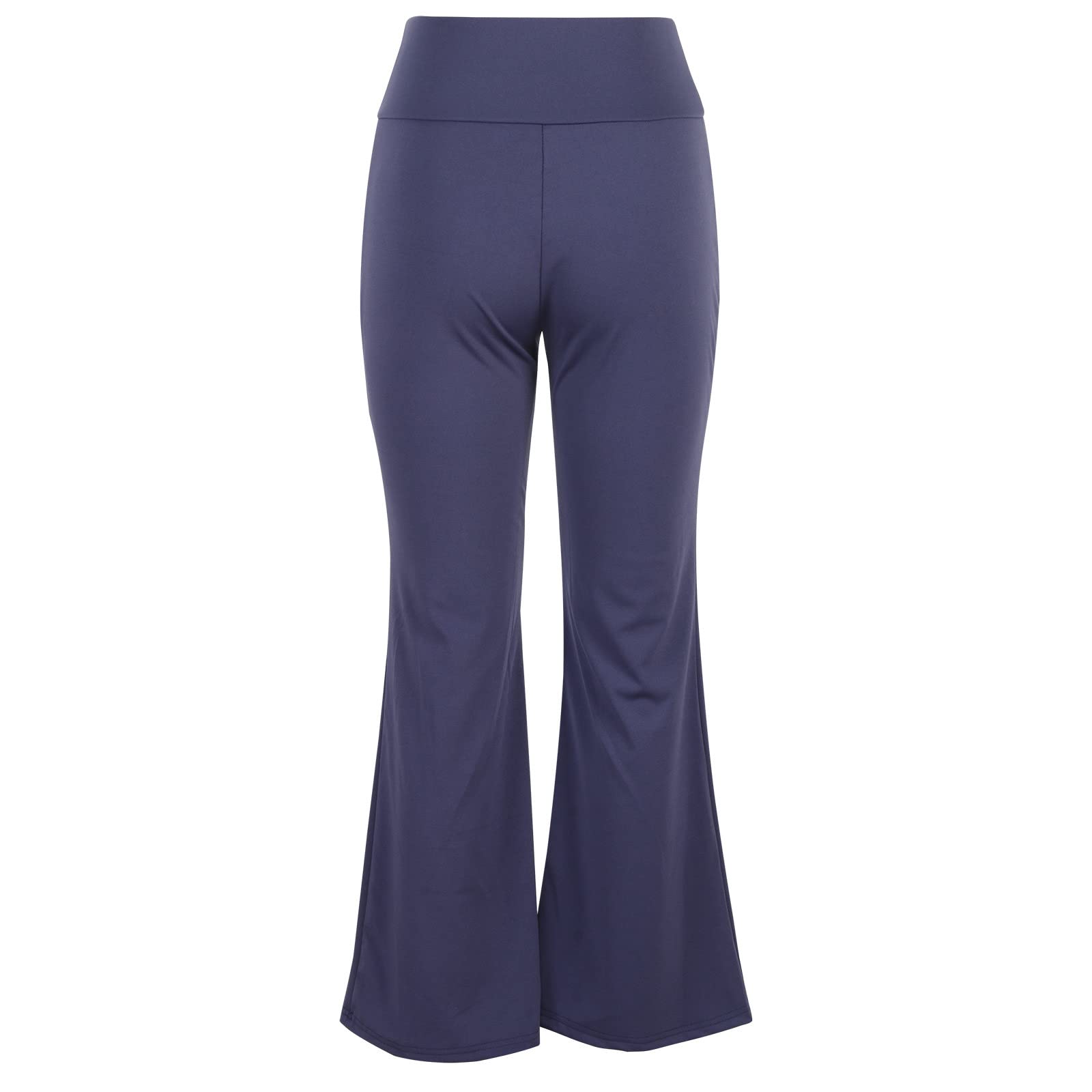 Women's High Waisted Flare Leg Bootcut Yoga Pants - Stretchy Bell Bottom Workout Leggings for Running, Gym & Casual Wear
